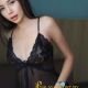 Attractive woman in black lace lingerie. Malaysia Sex Guide.